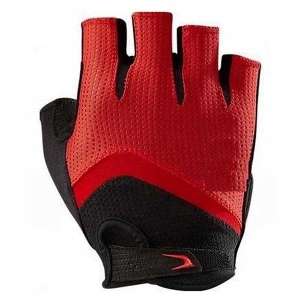 Classic red short finger road bicycle riding protective gloves Breathable gel pad RBX MTB gloves Red and white bicycle gloves CL240921