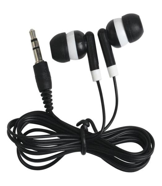300pclot Disposable earphones headphones low cost earbuds for Theatre Museum School libraryelhospital Gift6943043