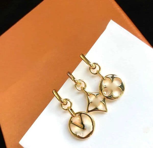 Designer 2023 Earrings 3 earrings together delicate S925 sterling silver Needle 14K Mandarin duck match fashion matching gift with box