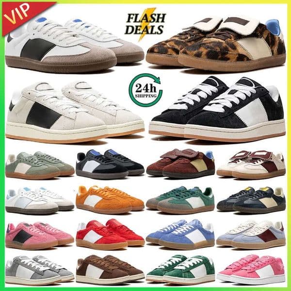 Sandals free shipping Luxury Designer Casual Shoes Mens Womens Platform Sneakers Navy White Pink Red Blue Cloud Core Black Running Gum Pony Leopard Shoe OG Sports Tra