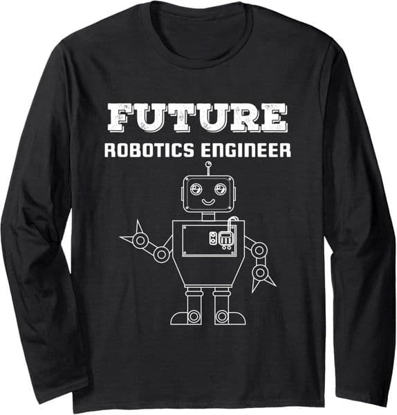 Long Sleeve Shirts for Men sweatshirt Future Robotics Engineer Robot Technology Funny Gift Long Sleeve Tee Streetwear Casual tops clothes comfort