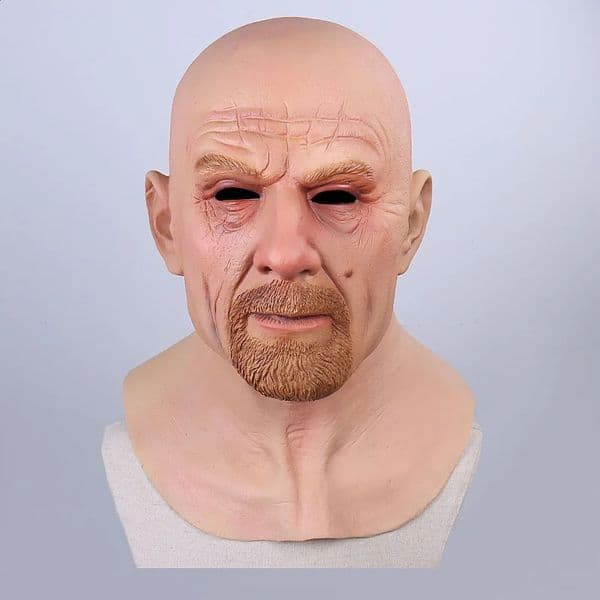 Real elderly headgear innovative latex used for Halloween roleplaying party makeup masks 240923