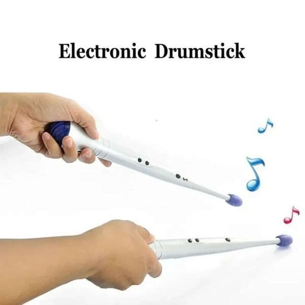 Musical Gift Electronic Drumstick Novelty Educational Toy For Kids Child Children Electric Drum Stic Rhythm Percussion Air Finger DHL ren