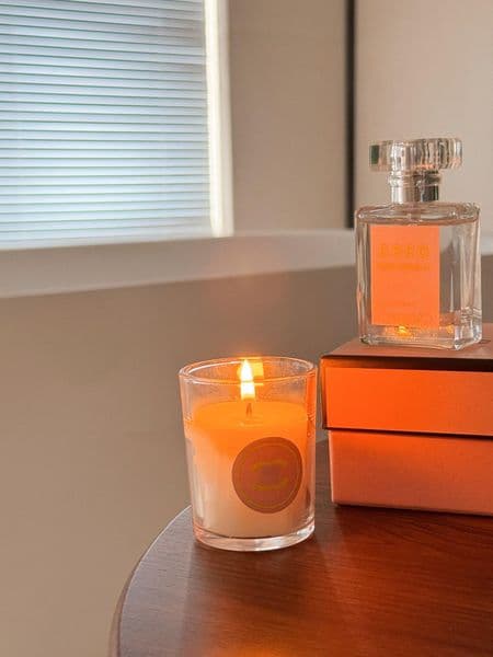 Designer scented candle Pure natural plant essential oil Smokeless fragrance Gift scented candle