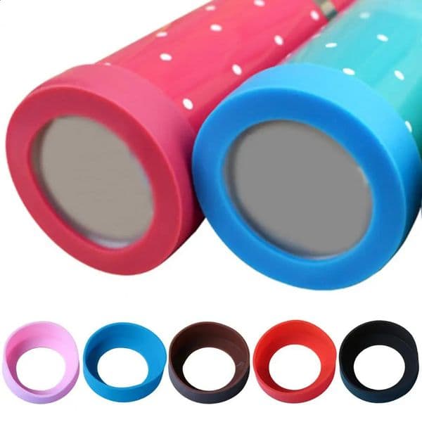 6070mm bottle bottom cap silicone vacuum cup boots insulation protective cover household 240926