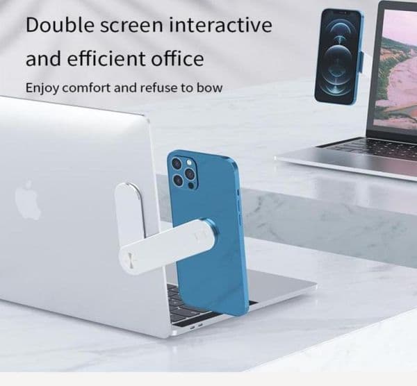 Cell Phone Mounts Holders Laptop Screen Folding Side Mount Magnetic Mobile Stand Holder Multifunctional Lazy Adjustable Bracket 82