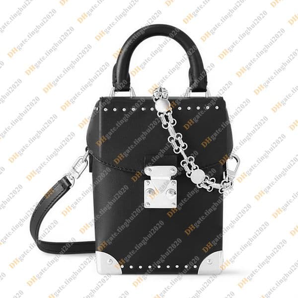 Ladies Fashion Casual Designe Luxury Camera Box Bag Crossbody Shoulder Bag Totes Handbag TOP Mirror Quality M11269 Pouch Purse