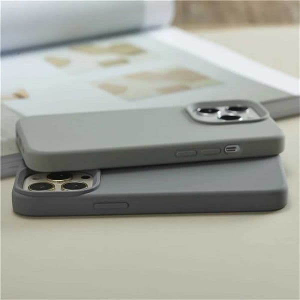 New Arrive Phone Case For iPhone 15 11 12 13 14 Pro Max Luxury Liquid Silicone Cases For 7 8 Plus X XS XR Shockproof Soft Cover M240927
