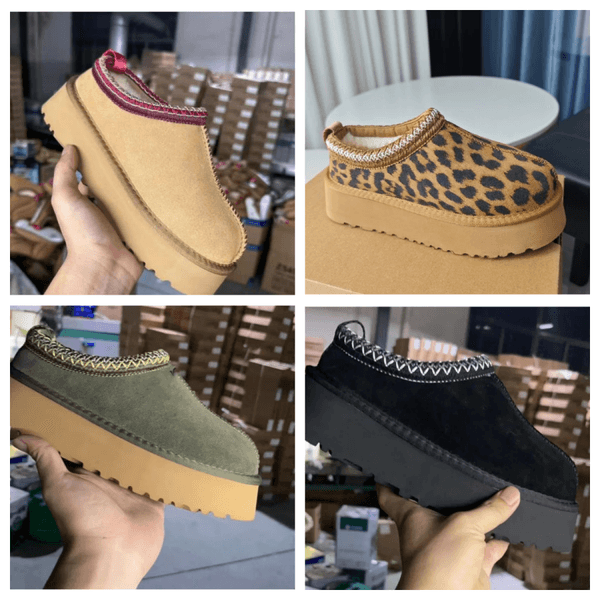 Australia Designer snow boots women Tasman slippers platform Boot slide mustard seed ultra mini slipper chesut suede men shoes womens winter ankle booties size