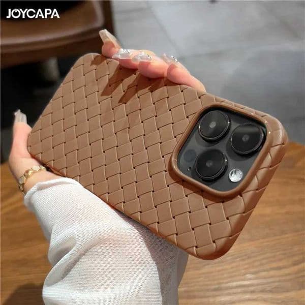 Breathable Grid Weave Heat Cooling Case For iPhone 16 15 Plus 14 13 12 11 Pro Max Soft Thin Silicone Cover Capa M240927