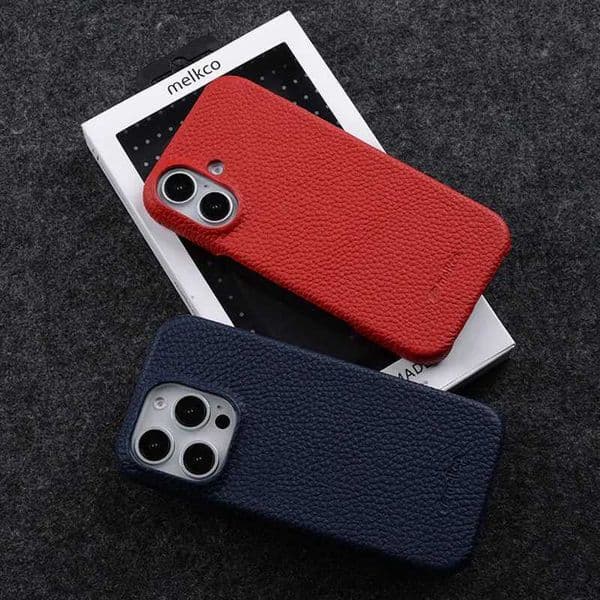 New Arrive Melkco Magnetic Genuine Leather Mobile Phone Case for IPhone 16 16pro High-quality Cowhide Business Mobile Phone Protective Case M240927