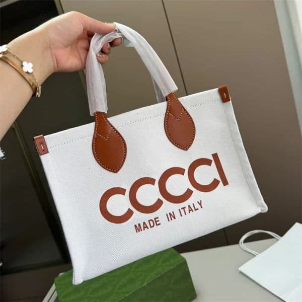 Designer Canvas Tote Bag Womens Letter Handbag Fashion Totes Bag Designers Bags Luxury Handbag Crossbody Clutch Shopping Shoulder Bag Purse Wallet