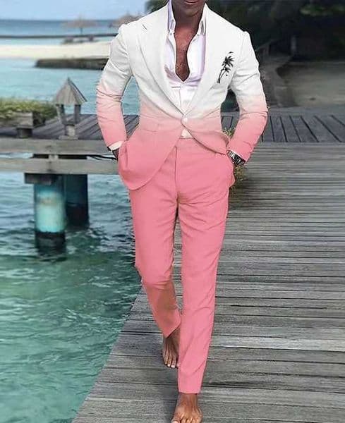 Model Magazine Shooting Set Classic Mens Suit Jacket Long Pants Set Light Luxury Suit Long Pants Two-Piece Set WL008-MR7X240927