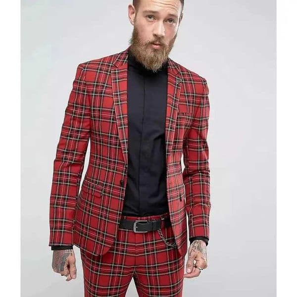 High Quality Handsome Men Suit Two-pieces New Fashion Formal Groom Wedding Prom Banquet Male ClothingX240927