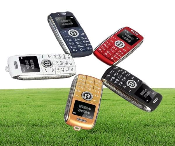 Unlocked Mini Mobile Phones Bluetooth Dialer Celular 066 inch With Hands Small Telephone MP3 Magic Voice Dual Sim Smallest Wirels9