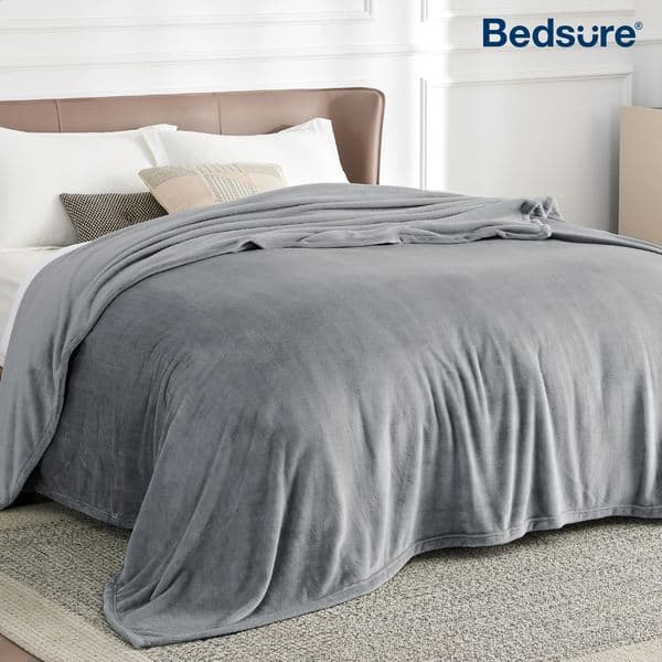 Bedsure Fleece Blanket- Blankets for Couch Sofa Bed Soft Lightweight Plush Cozy Blankets Throw Twin Queen King 240919