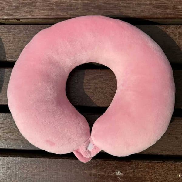 1 U-shaped pillow travel neck pillow U-shaped pillow solid color memory foam pillow aircraft pillow Y240930