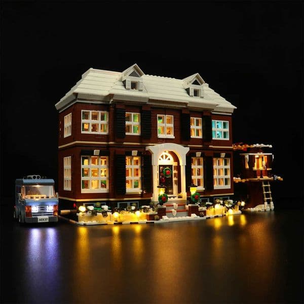 DIY building blocks lighting 21330 Home Alone IDEAS building blocks remote control version LED lighting C251012
