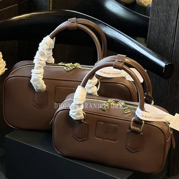 Designer Shouder Hobo Tote A Bowling Bag Fashion Handbag Totes Bag Classic Gold Chain Shoulder Bags Brown Handbags Purse