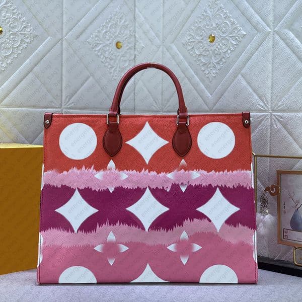 Tote Handbags High Quality the Tote Bags Large Capacity Shopping Bags embossed flower Women Bags Luxury Shoulder Bags top handle Clutch Purse Bag Genuine Leather Bag