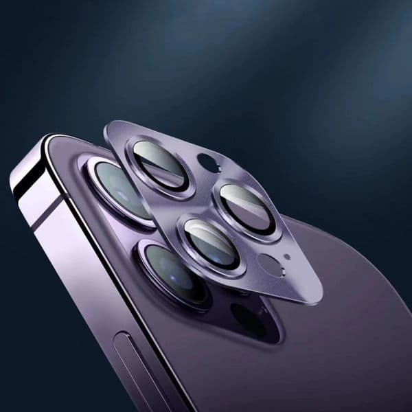 Camera Lens Protector For iPhone 11-15 Serials 9H Tempered Glass Camera Cover Screen Metal Ring Case Friendly Scratch Resistant Easy to Install
