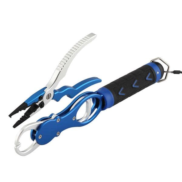 knives Aluminum With Weight Scale Accessories tactical knife For Fishing Hook Remover Fish Pliers Cutting Lines Fishing pocket knife Grabber Lip Grip