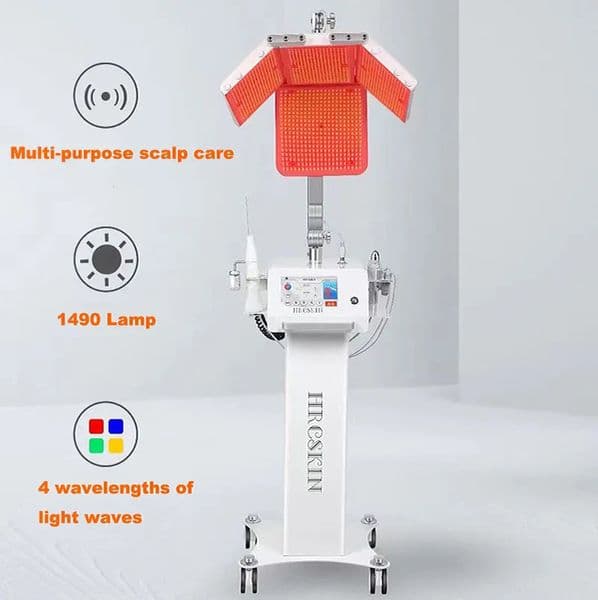 Hair Regrowth Laser Machine 650nm Diode Laser Scalp Care Massage Anti Hair Loss
