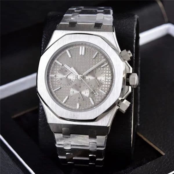 Mens Watch Designer Luxury Multifunctional battery Movement Watch Multifunctional Dial Classic Size 42MM 904L Stainless Steel Strap watches for men Orologio.