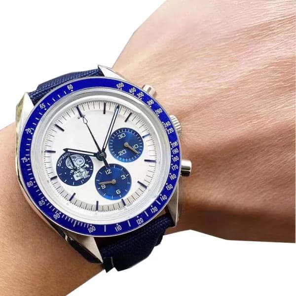 designer watchAAA Men's 50's Snoopy 1970 Apollo Limited Edition Luxury Watch Automatic Movement Mechanical James Bond 007 Fashion watch