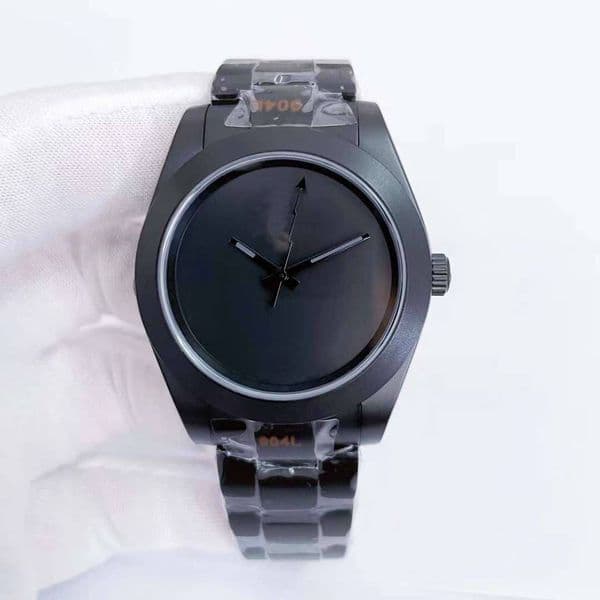 2026 New U1 St9 Mens Watch All Black Series 40Mm Automatic Mechanical Movement Sapphire Glass Stainless Steel 904L Designer Wristwatches Fre