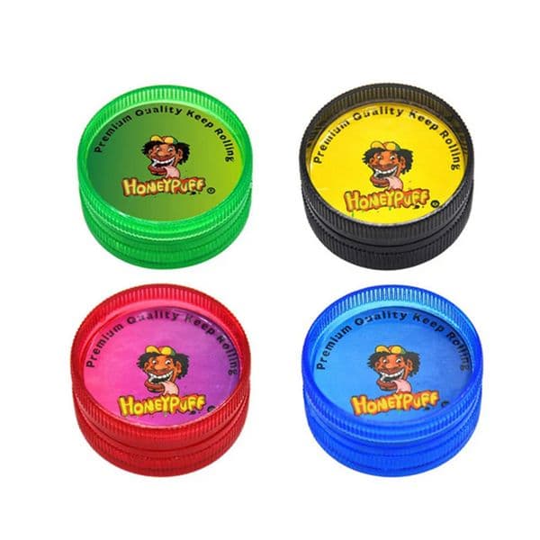 2 Layers 30mm Plastic Dry Herb Grinder Smoking Accessories Muller Reggae Crusher Tobacco Grinders