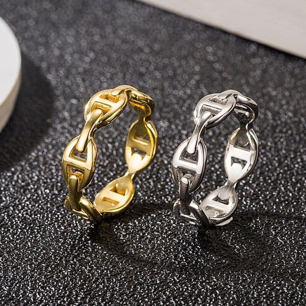 womens Hjewlery rings for woman designer luxury fashion ring Band Rings 125B 00051 Chaine dancre rings woman jewelry classic casual rings 3 colors with box Q260320