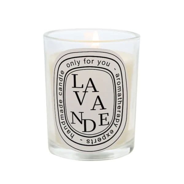 Scented Aromatic Candles Luxury Box Romantic Rose Lavender Scented Candle In Glass Jar Soy Wax Aroma Fragrance Candles 50g 11 LL W250710 W250209