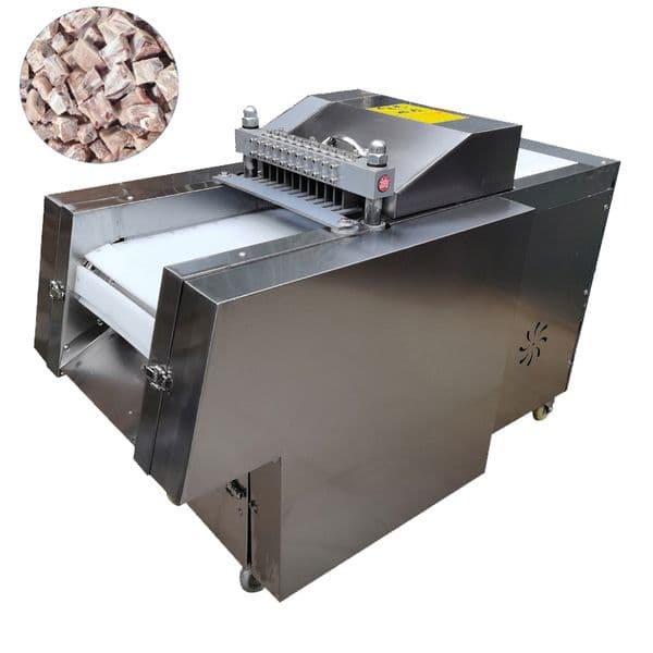 Commercial Frozen Meat Slicer Machine For Chicken Beef Pork Cube Cutter Dicer Cutting Meat Dicing Machine Automatic Chopping Machine