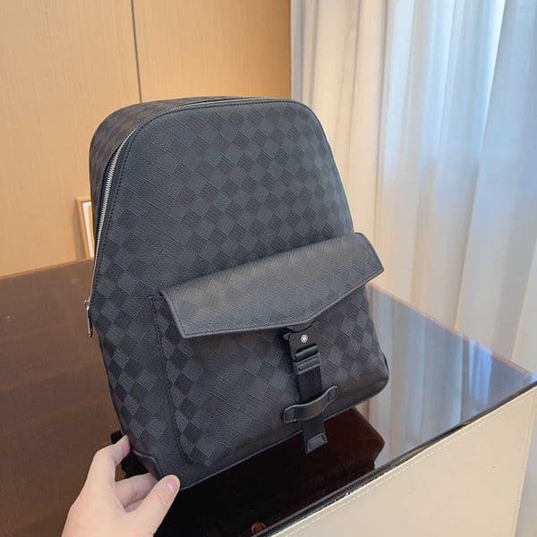 Mont Mens Designer Backpack Discovery Luxury Design Women Designers blanc Backpacks Render Letters High Quality Shoulder Bag Lady Classic Purse Boyfriend 240115