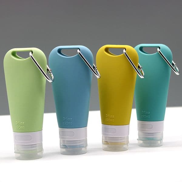 Creative Silicone Sub Bottling Travel Bottle Package Bottle Containing Shampoo Silicone Bottle Squeeze Bottle Botella Subembotelladora De Silicona Wholesale