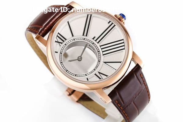 Luxury W1556224 Mens Watch MC 9981 Automatic 18K Rose Gold Sapphire Crystal Designer Classic Wristwatch Waterproof