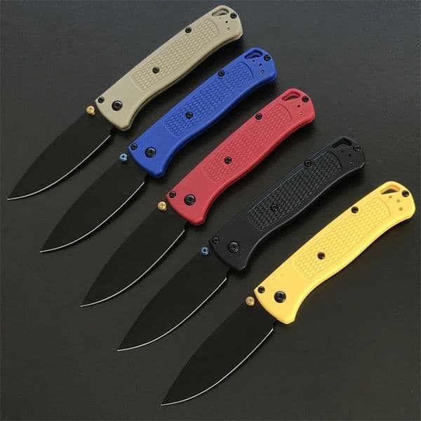 Outdoor Multicolor 535 535S knife Folding Knife Nylon folding knife Glass Fiber Handle Camping Pocket Knives EDC Tool