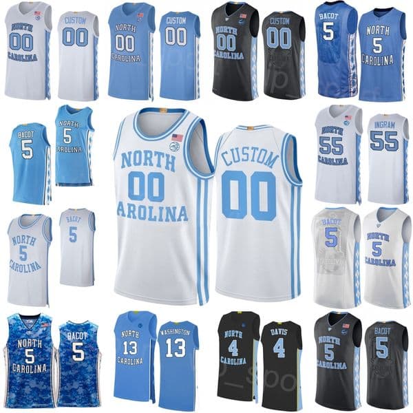Carolina Basketball Jerseys - Collegiate Replica Jersey, Premium Athletic Fabric, Commemorative Player Numbers, Lightweight for Daily Use
