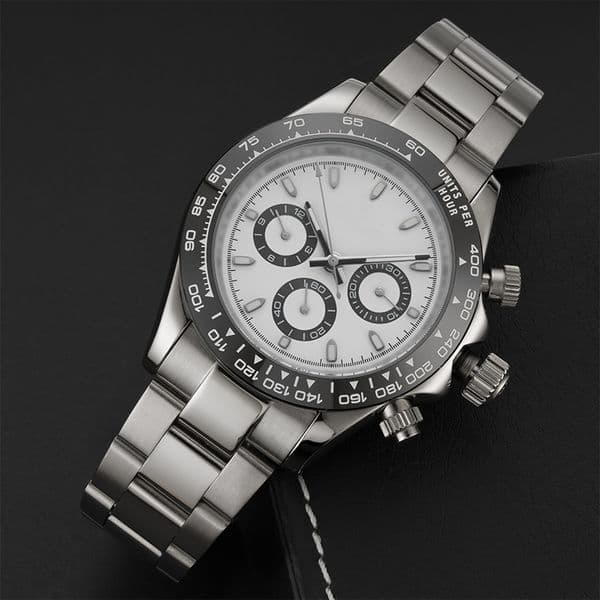 Fashion Luxury Men Watch 2813 Automatic/quartz Movement Watches Full Stainless Steel Sports Chronograph Mens Watches luminous montre de luxe Wristwatches gifts