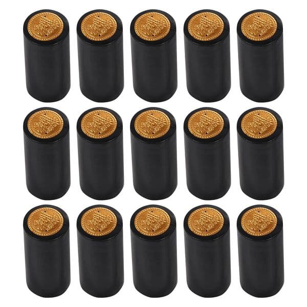 100pcs Shrink Bottle Heat Caps Capsules Cap Wrapfilm Sealing Cover Seal Corks Sleeves Tops Capsule Homebrew Sealer Corker 240119