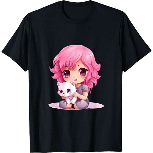 25ss T shirt Mens Women Anime Kawaii Otaku T-Shirt shirts tshirt graphic tee Casual tops summer clothes Short sleeve Free shipping