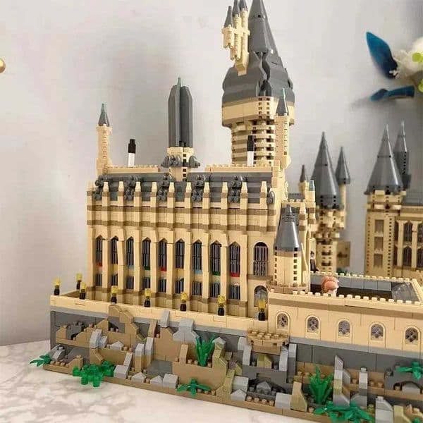 Build Block Set Magic Castle Bricks - Medieval Palace Model Brick Building Kit For Kids & Adults Toy free shipping