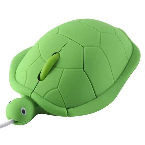 New Arrival Green Turtle 2.4G wired/wireless mouse mute button 1600DPI automatic sleep mini office mouse suitable for computers and laptops T250102