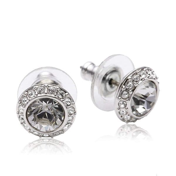 crystal stud earrings designer for women making of stainless steel plated gold diamond earrings sterling silver needle mens jewelry woman valentines day gift
