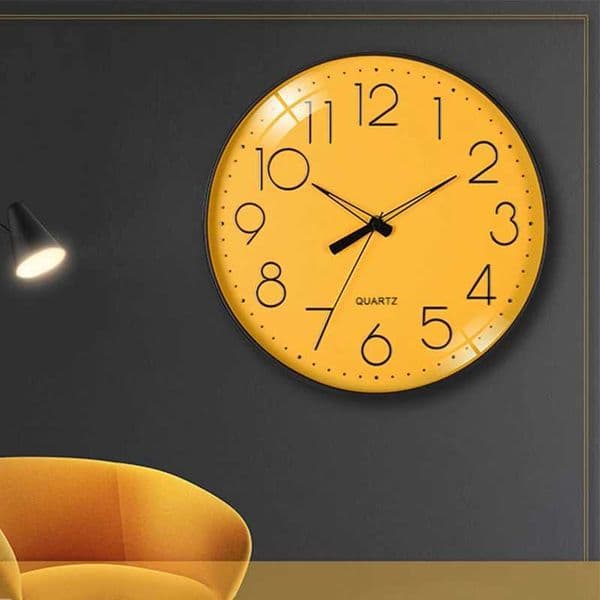 Nordic Wall Clock Minimalism Classic 30cm Luxury Mute Wall Clock Modern Design Hang Living Room Bedroom Silent Home DecorationM240731