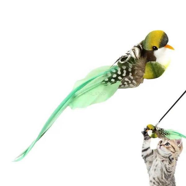 Replacement Head For Funny Cat Stick Toy Various Kinds Cats Rod Feather Birds Teaser Toy For Kitten Pet SuppliesXJ240801