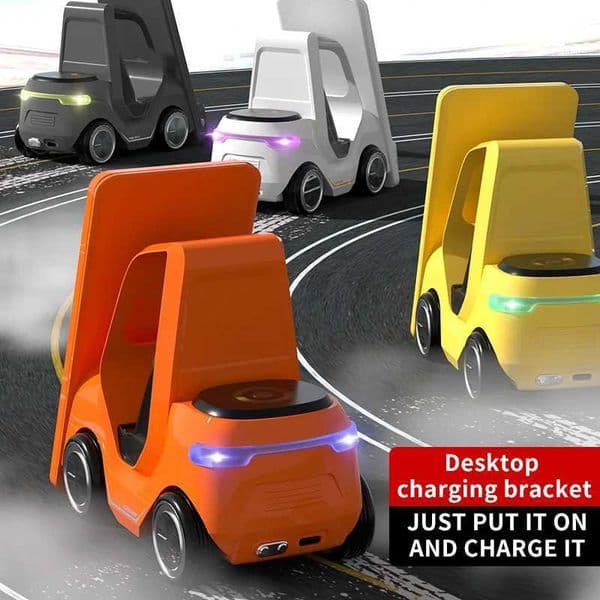 Forklift Design Universal Wireless Charger Station For Smart Watch Car Design Night Light Charging StationM240731