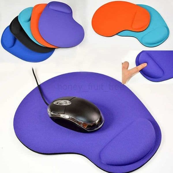 Ergonomic Wrist Rest Mouse Pad Comfortable Wrist Support Non Slip Mice Mat Soft Mousepad For PC Laptop ComputerM240802