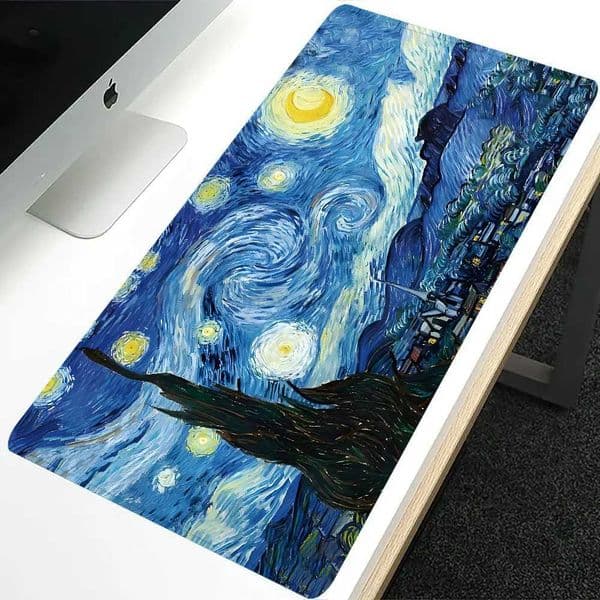 Van Gogh Oil Painting Mousepad New Arrivals Large Gaming Mousepad L XL XXL Gamer Mouse Pad Size For Keyboards MatM240802